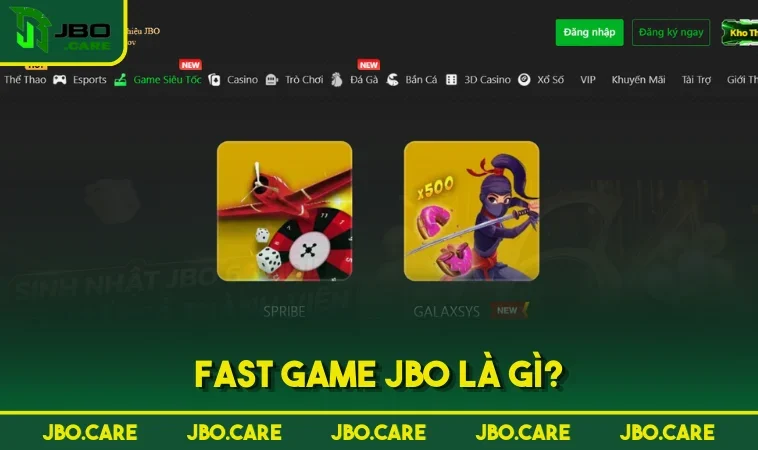 fast game jbo la gi Fast Game JBO là gì?