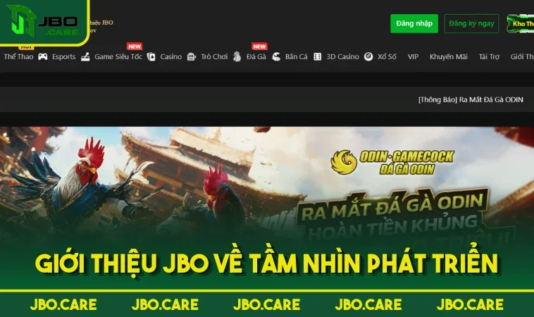 gioi thieu jbo ve tam nhin phat trien Giới thiệu JBO về tầm nhìn phát triển