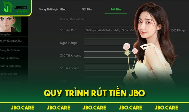 quy trinh rut tien jbo Quy trình rút tiền JBO