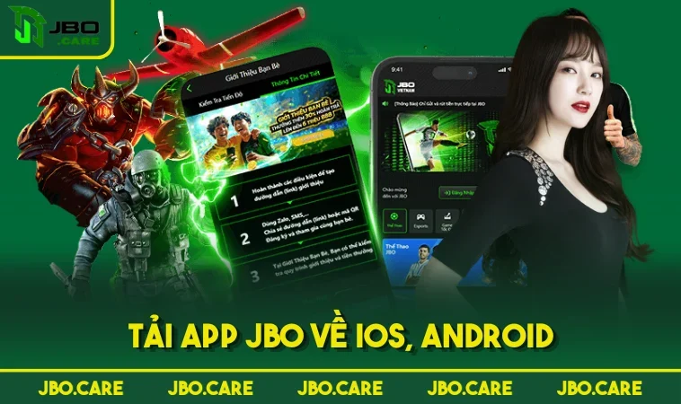 tai app jbo ve ios android Tải app JBO về iOS, Android