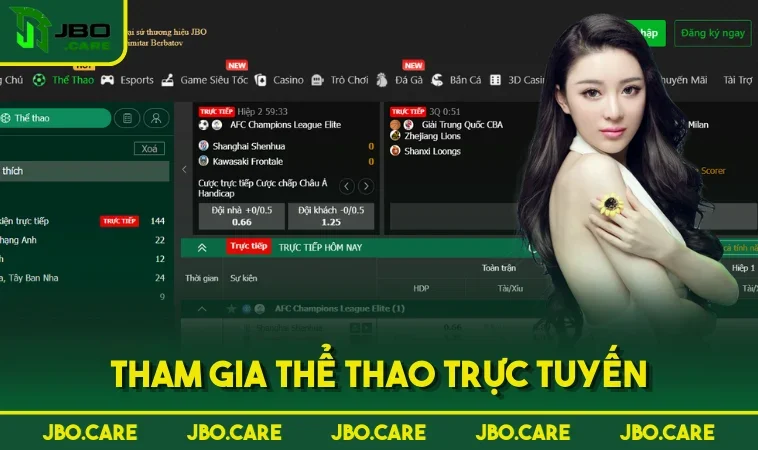 tham gia the thao truc tuyen Tham gia Thể Thao trực tuyến